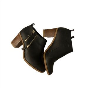 Black womens booties